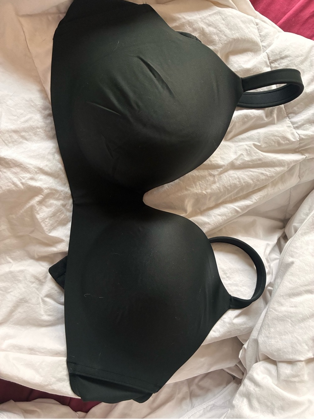 Cacique Black Seamless T-Shirt Bra